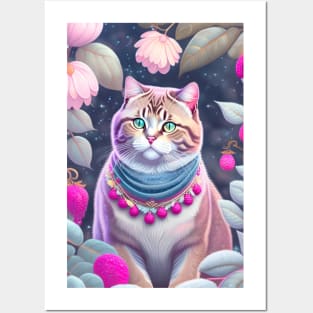 Sleek British Shorthair Posters and Art